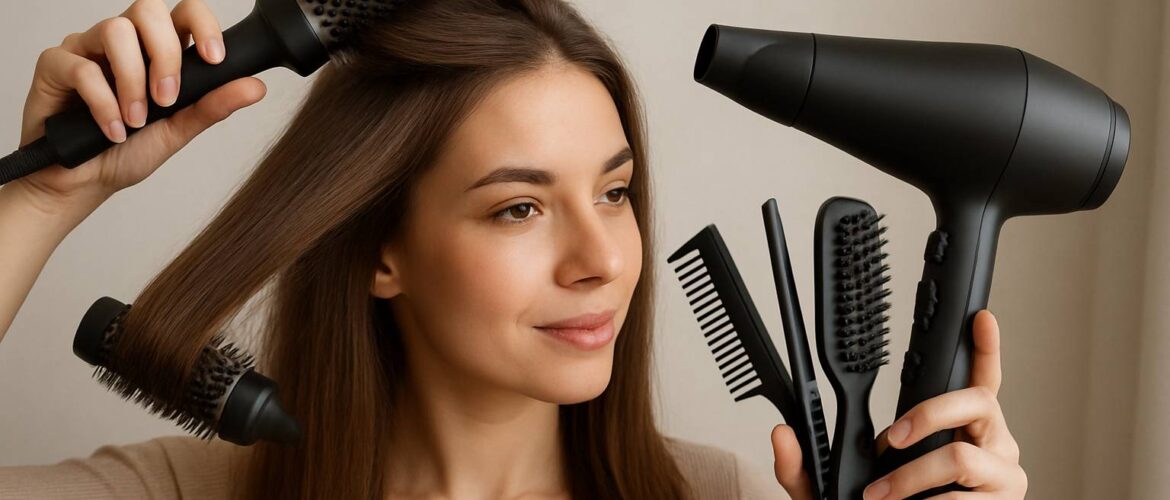 Les meilleurs accessoires coiffure pour un brushing pro à la maison