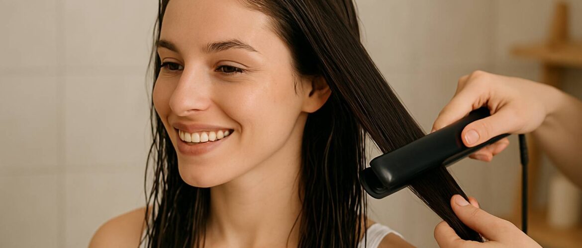 Peut-on lisser les cheveux mouillés ? Ce qu’il faut savoir