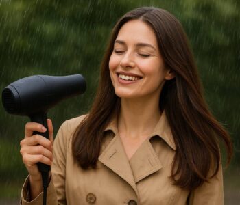 Le secret pour un brushing parfait même sous la pluie