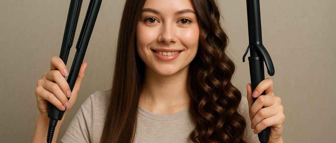 Lisseur ou boucleur ? le match pour des coiffures de rêve à la maison